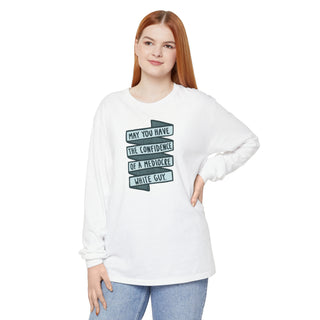 Unisex Garment-dyed Long Sleeve T-Shirt