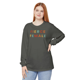 Unisex Garment-dyed Long Sleeve T-Shirt