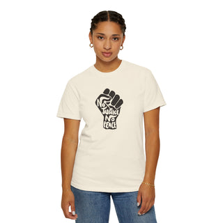 Unisex T-shirt No Justice No Peace Protest Tee