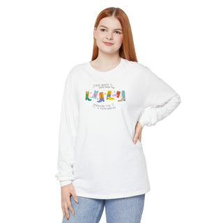 Feminist Long Sleeve T-Shirt - Smash The Patriarchy Statement