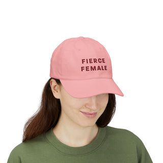 Dad Cap - Fierce Female Embroidered Hat