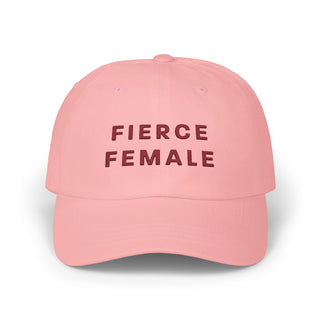 Dad Cap - Fierce Female Embroidered Hat