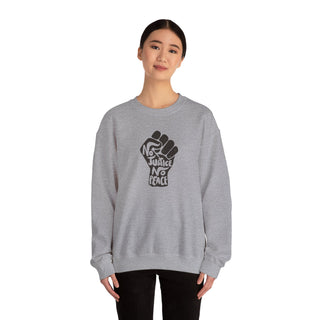 Sweatshirt No Justice No Peace Civil Rights Activism