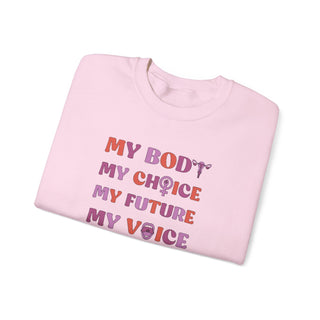 My Body, My Choice, My Future, My Voice!