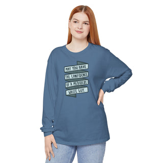 Unisex Garment-dyed Long Sleeve T-Shirt