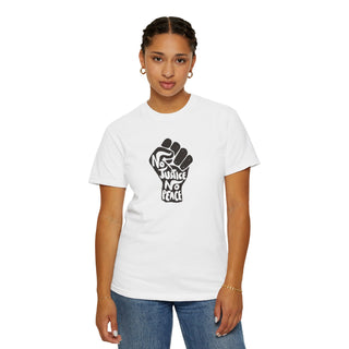 Unisex T-shirt No Justice No Peace Protest Tee