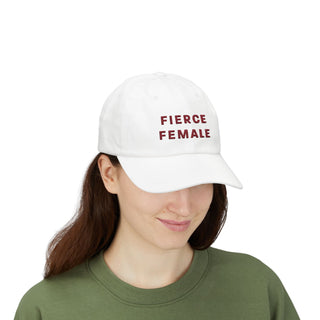 Dad Cap - Fierce Female Embroidered Hat