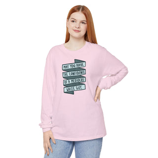 Unisex Garment-dyed Long Sleeve T-Shirt