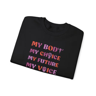 My Body, My Choice, My Future, My Voice!