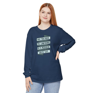 Unisex Garment-dyed Long Sleeve T-Shirt