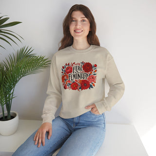 Crewneck Sweatshirt - FERAL FEMINIST