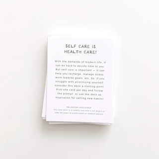 Daily Dose of Self Care Card Deck