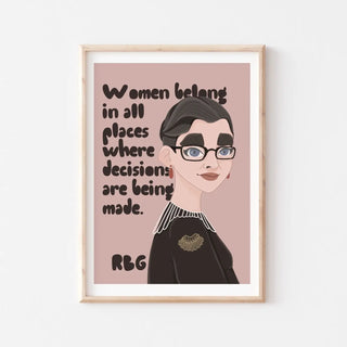RBG Feminist Quote